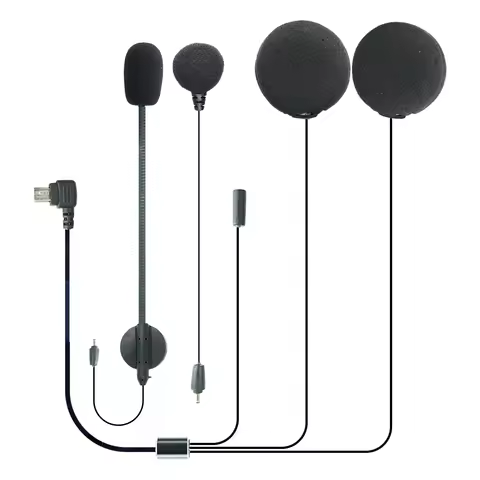 Fodsports Microphone Speaker with Earphone only suitable for FX8 AIR FX8 PRO Motorcycle Helmet Bluet