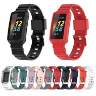 Fitbit Charge 5 Strap +Case All-in-one Silicone Bracelet Sports Wrist Band Replacement Watchband For Fitbit Charge 3/4