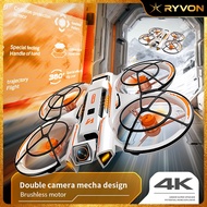 RYVON A21Pro HD Dual Camera Drone, Motorized Lens, Screen Remote, APP Control, 50X Zoom, Brushless M