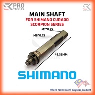 SHIMANO LEFT MAIN SHAFT CURADO K / DC/ SCORPION DC 21SERIES OEM PARTS