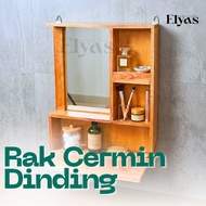 Aesthetic Wooden Wall Shelf - Elyas Handycraft