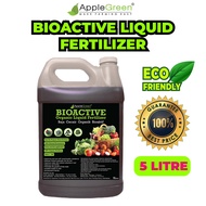 BIOACTIVE 🔥5 Litre Organic Liquid Fertilizer🔥 5Litre Baja Organik Cecair / Foliar Fertigation Amino 