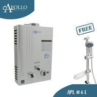 APOLLO APL 18 - 6 LED WATER HEATER GASPEMANAS AIR ORIGINAL