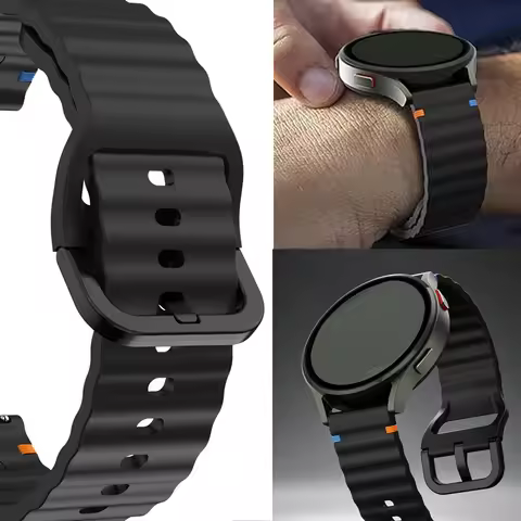 2PCS Silicone Watch Band 20 22mm for Garmin Venu 4 3 2/D2 Air X15/Forerunner 70 170 570 265 Vivoacti