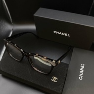 【預購】麗睛眼鏡 Chanel【可刷卡分期】香奈兒 CH3392 琥珀色 GD權志龍同款 香奈兒大LOGO款 小香眼鏡 香奈兒眼鏡