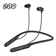 QCY C2 Wireless Earphones Bluetooth 5.2 Neckband Sports Headphones HIFI Headset In-Ear Earbuds Fast Charge 50H Long Battery Life