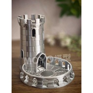 Castle Simple Dice Tower DND Board Game Accessories Props Dice Tower Castle Tower 3D Sieve Tower Dic