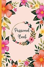 Password Book: A5 Password Log Book.Organise your Internet data (Websites - Usernames - Emails - Pas