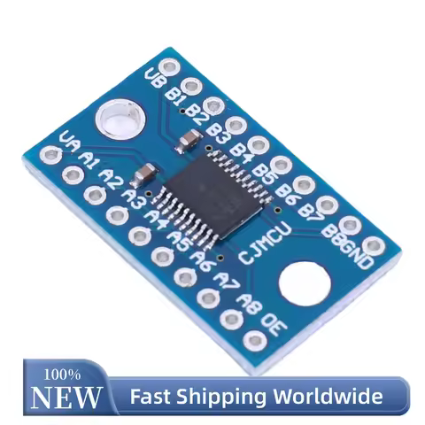 TXS0108E Logic Level Converter 3.3V 5V 8 Channel Logic Level Shifter Bi-Directional Module High Spee