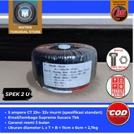 Pure 5A CT 32V - 25V donut toroidTrafo