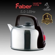 Elba Kettle Electric Auto Kettle 5.0 Litre EK-R5336 / FABER FK5006 with Dry Boil Thermal Protection 