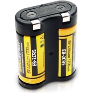 Exell Battery 2CR5 245 6V Photo Lithium Cell Replaces 2CR5 DL245 EL2CR5 2CR5M