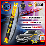 Ruhe Wiper Honda Accord 2013 - New Present Original High Quality Mugen Silicone Car Wiper Silicon Ke