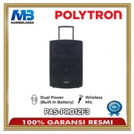 SPEAKER POLYTRON PORTABLE PASPRO 12F3 SPEAKER AKTIF