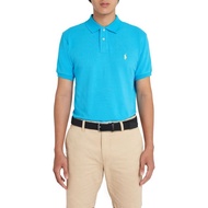 POLO 91 Custom Fit SHIRT 100% Cotton - BlueAQUA Polo Shirt