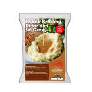 60gm Mashed Potato | Potato Flake | Instant Mashed Potato | Serbuk Kentang Putar Ala KFC with Sos Gr