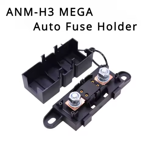 1PCS ANM-H3 MEGA Auto Fuse Holder/ANM Bolt-on blade fuse holder Flat Type Fuse 30A50A 60A 70A 80A 10