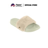 Fipper Fluff Sandal untuk Wanita Mint (Suede) - Fipper Fluff Sandal for Women in Mint (Suede)
