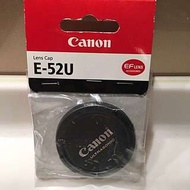 Canon E-52U EF Lens Cap 鏡頭篕