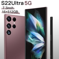 【original ready】Original phone S22 Ultra 5G S22Ultra 5G 7.3 Inch hp 16G RAM 512GB ROM 48MP 100MP 800