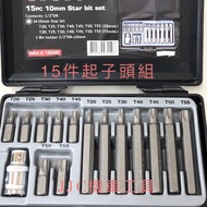 JJC Locomotive Tools Made In Taiwan Major Manufacturers Professional 15-Piece Set Solid Star Screwdr