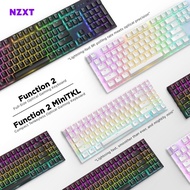 NZXT Function 2 [Full Size/MiniTKL] Hot-Swappable RGB Mechanical Gaming Keyboard [NZXT Swift Optical Switches]