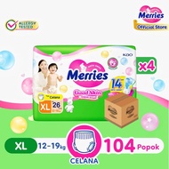 Merries Karton Isi 4Ball S40//M32//L28//XL26// Merries Murah Promo// Bisa Bayar Di Tempat