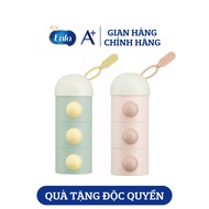 [Quà tặng Enfa] Hộp trữ sữa bột Aoi Luna (3 ngăn)