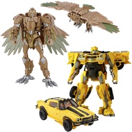 หม้อแปลง Hasbro SS97 Airazor SS100 Bumblebee Studio การเฟื่องฟูของสัตว์แอคชั่นฟิกเกอร์สำหรับสะสมของขวัญหุ่นของเล่น