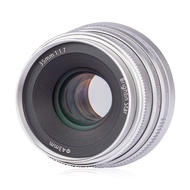 35mm F1.7 Large Aperture APS-C Manual Focus Prime Fixed Mirrorless Camera Lens, Fit for Canon EOS-M 