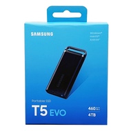 Samsung T5 EVO 4TB USB 3.2 Portable SSD (Black) MU-PH4T0S - for PC, Mac, Android