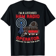 New I'M A Licensed Ham Radio Operator, Ham Radio Enthusiasts Gift T-Shirt