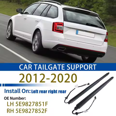 For 2012-2020 Typ5E SKODA Octavia III COMBI Rear Tailgate Power Lift Support Rear tailgate strut LH 