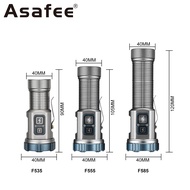 Asafee F535/ F555/ F585 EDC Flashlight 5*P35 LED Light 2500LM Portable Ultra Bright Mini Torch Water