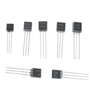 [LIS1] 600PCS TO-92 Transistor 15 Types Values Kit Set  2N222/ 2N3904/ 2N3906/ 2N5401/ 2N5551/ A1015