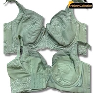 36F-38 F Besi Bra Span Cotton Lembut Wired Bra Lace Baju Dalam Wanita ada dawai