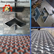 cetakan paving 3D