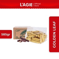 Lagie Chocolate Stick Biscuits Golden Leaf Gold 585gr