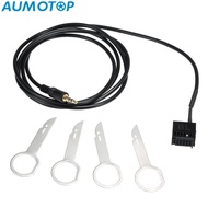 (Giá thấp nhất) Aux-in Bộ chuyển đổi cáp 6000-CD cổng AUX trên xe ô tô Stereo thay thế cho FORD FIES