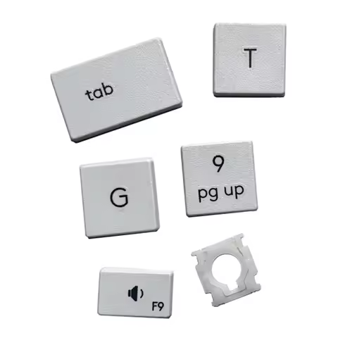 White Replacement Brand New Keycap Key Cap Scissor Clip Hinge Button For Logitech K580 2.4G Wireless