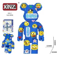 Lego puzzle Bearbrick emoji 55cm hot trend