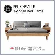 FELIX NEVILLE King Size Queen Size Wooden Bed Frame