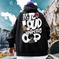 M-7XL Men Hoodies Long Sleeve Sweatshirt Oversized Casual Loose Hooded Hoodie Streetwear Plus Size S