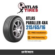 215/65/16 Atlas Paraller 4x4 (With Installation)