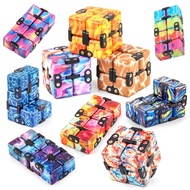 Cross-border supply uv Print Infinite Folding Stress Relief Cube New and Unique Fidget Toy 2x2 Magic