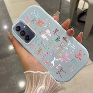 Casing HP For Samsung Galaxy A16 5G A15 4G A15 5G M15 5G A25 5G A14 4G A14 5G Case Casing Bow Patter