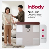 InBody Dial H40 Smart Body Composition Scale | Digital Body Fat Weight Scale & BMI Monitor | Soft Le