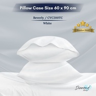 KATUN DIAMOND SLEEP Cotton Hotel Pillowcase King Size 60x90 cm Pillow Case Sarung Bantal