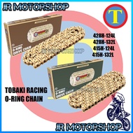 428H 415H 124L 132L TOBAKI RACING O-RING OR NON O RING ORING SPROCKET GOLD CHAIN H