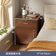 全城熱賣 - 移動床頭櫃 帶鎖簡約現代家用臥室床邊收納小櫃子 儲物櫃 簡易置物櫃
